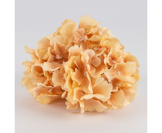 Головка гортензии, оранжевая, 20 см, изображение 2 ᐒ купить на  ❤ Like7km.com.ua