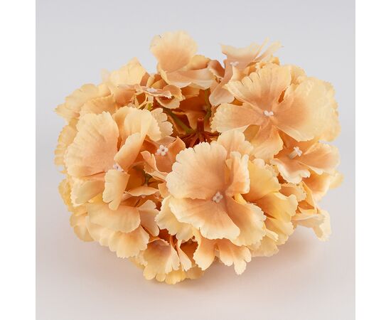 Головка гортензии, оранжевая, 20 см, изображение 3 ᐒ купить на  ❤ Like7km.com.ua