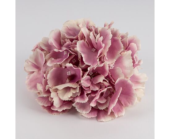 Головка гортензии, кремово-лиловая, 20 см, изображение 2 ᐒ купить на  ❤ Like7km.com.ua