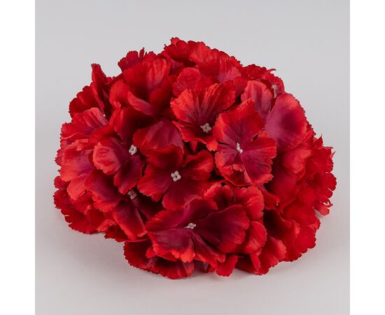 Головка гортензии, красная, 20 см, изображение 2 ᐒ купить на  ❤ Like7km.com.ua