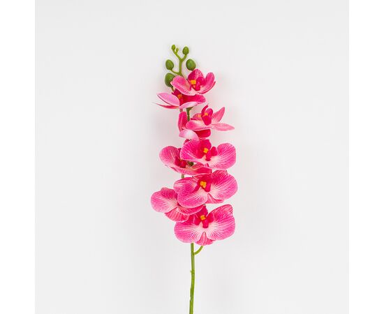 Искусственная орхидея, розовая, 57 см, изображение 3 ᐒ купить на  ❤ Like7km.com.ua