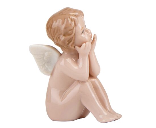 Фарфоровая фигурка "Ангелочек" (8 см) 2 вида, изображение 5 ᐒ купить на  ❤ Like7km.com.ua
