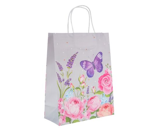 Подарочный пакет "Весенний сад", 24*30,5 см * Рандомный выбор дизайна, изображение 2 ᐒ купить на  ❤ Like7km.com.ua