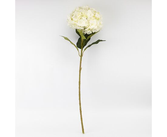 Искусственная гортензия, белая, 93 см, изображение 4 ᐒ купить на  ❤ Like7km.com.ua