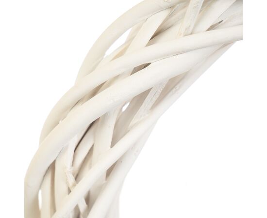 Венок подвесной из лозы "Изящное сердце" 29*29 см, изображение 2 ᐒ купить на  ❤ Like7km.com.ua