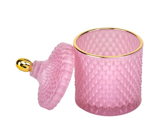 Емкость для хранения "Искушение", розовая, 17,5 см, изображение 2 ᐒ купить на  ❤ Like7km.com.ua