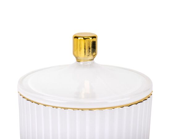 Емкость для хранения "Коффа", белая, 13 см, изображение 2 ᐒ купить на  ❤ Like7km.com.ua