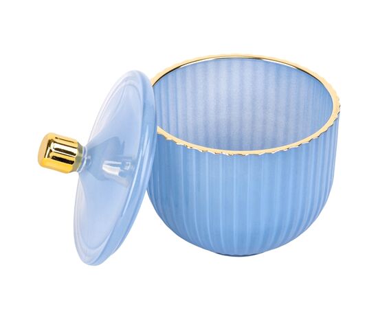 Емкость для хранения "Коффа", синяя, 13 см, изображение 3 ᐒ купить на  ❤ Like7km.com.ua