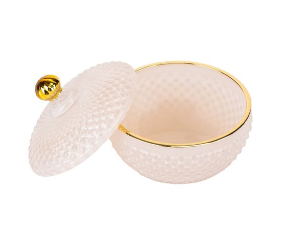 Емкость для хранения "Ладо", бежевая, 8,5 см, изображение 2 ᐒ купить на  ❤ Like7km.com.ua