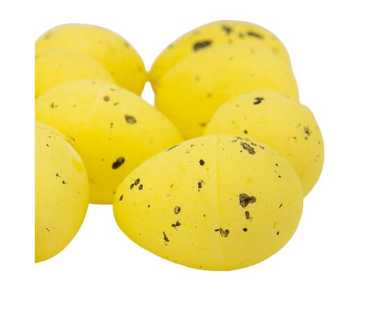 Набор мини крашенок "Перепелиные яички", желтые, 24 шт., изображение 2 ᐒ купить на  ❤ Like7km.com.ua