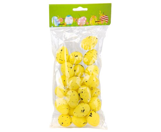 Набор мини крашенок "Перепелиные яички", желтые, 24 шт., изображение 3 ᐒ купить на  ❤ Like7km.com.ua
