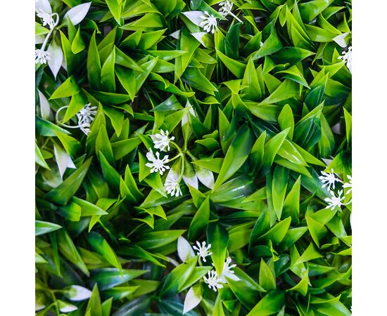 Фитомодуль искусственный "Белое цветение", 40*60 cм, изображение 5 ᐒ купить на  ❤ Like7km.com.ua