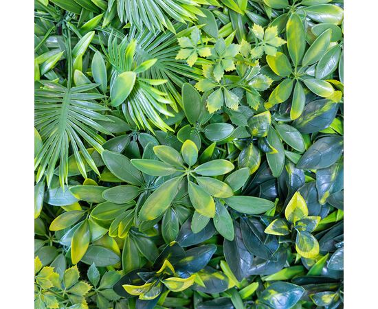 Фитомодуль искусственный "Тропический микс", 50*50 cм, изображение 5 ᐒ купить на  ❤ Like7km.com.ua