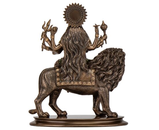 Статуэтка "Богиня Дурга на льве", 27 см VERONESE, изображение 5 ᐒ купить на  ❤ Like7km.com.ua