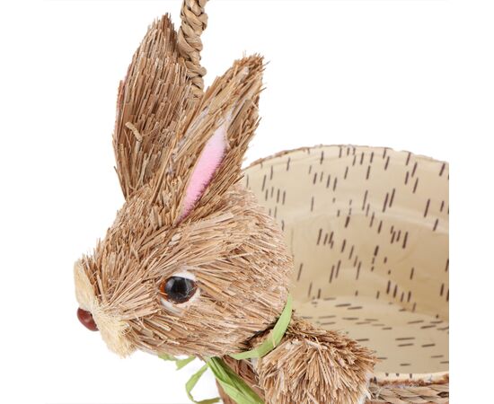 Пасхальная корзинка с кроликом, 21 см, изображение 2 ᐒ купить на  ❤ Like7km.com.ua