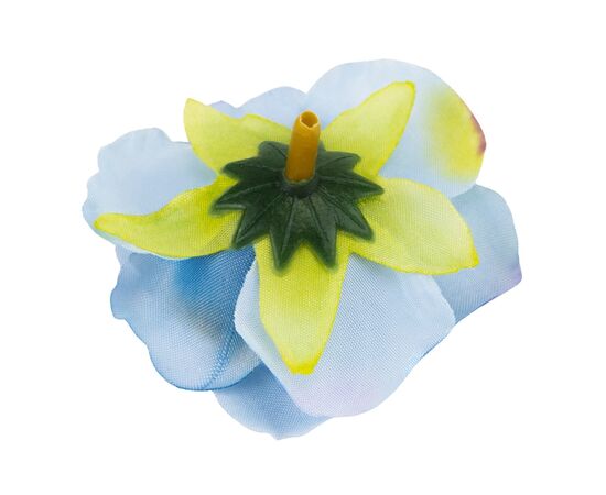 Головка розы, голубая, 5 см, изображение 4 ᐒ купить на  ❤ Like7km.com.ua