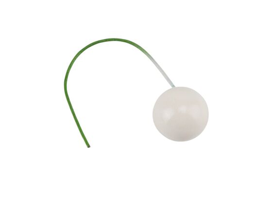 Набор декоративных ягодок "Жемчуг", белый, 200 шт, 6,5 см 4SEASONS, изображение 2 ᐒ купить на  ❤ Like7km.com.ua