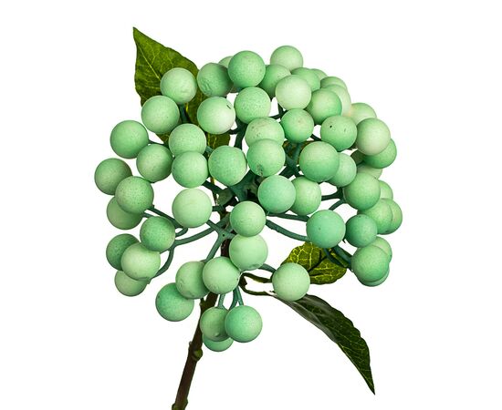 Искусственная ветка с ягодами, зеленая, изображение 2 ᐒ купить на  ❤ Like7km.com.ua