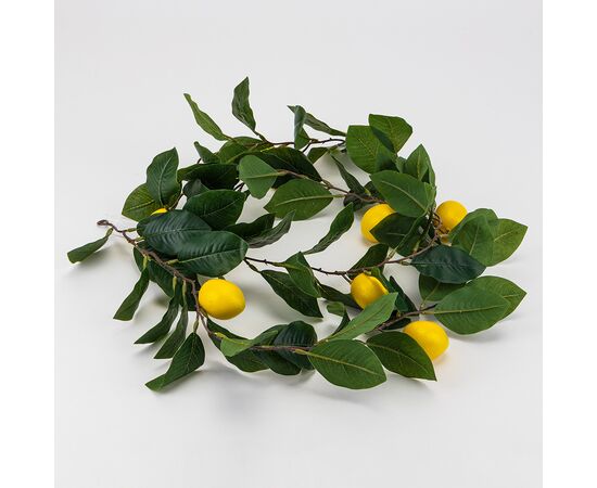 Искусственная гирлянда "Лимоны", 185 см, изображение 5 ᐒ купить на  ❤ Like7km.com.ua