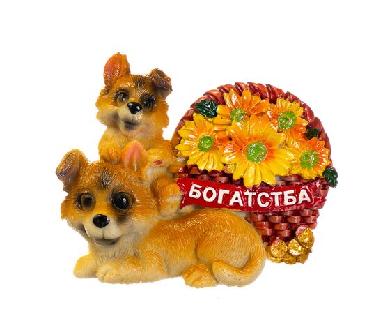 Магнит "Веселые пёсики", изображение 2 ᐒ купить на  ❤ Like7km.com.ua