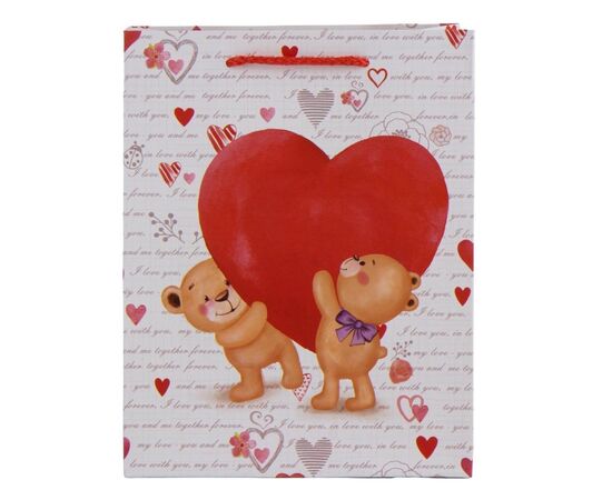 Подарочный пакет "Тедди", 18*23 см, изображение 4 ᐒ купить на  ❤ Like7km.com.ua