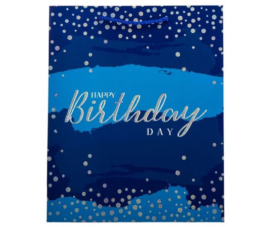 Подарочный пакет "День Рождения", 30*41,5 см, изображение 3 ᐒ купить на  ❤ Like7km.com.ua