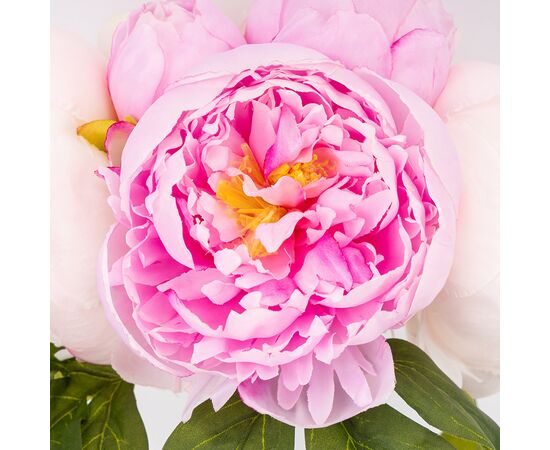 Букет пионов, 7 бутонов, пудрово-лиловый, 28 см СПАСЕННАЯ ПОЗИЦИЯ, изображение 2 ᐒ купить на  ❤ Like7km.com.ua