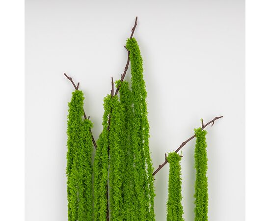 Искусственная свисающая ветка "Амарант", зеленая, 120 см, изображение 2 ᐒ купить на  ❤ Like7km.com.ua