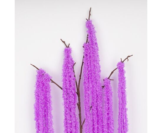 Искусственная свисающая ветка "Амарант", сиреневая, 120 см, изображение 2 ᐒ купить на  ❤ Like7km.com.ua
