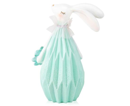 Фигурка "Кролик в бирюзовом", 18 см, изображение 2 ᐒ купить на  ❤ Like7km.com.ua