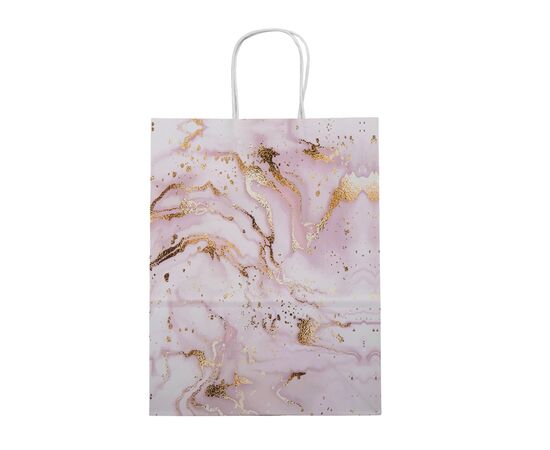 Подарочный пакет "Золотые брызги", 18,5*25,5 см, изображение 3 ᐒ купить на  ❤ Like7km.com.ua