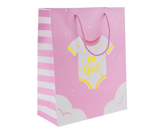 Подарочный пакет "Boy or Girl?", 26*32 см * Рандомный выбор дизайна, изображение 2 ᐒ купить на  ❤ Like7km.com.ua
