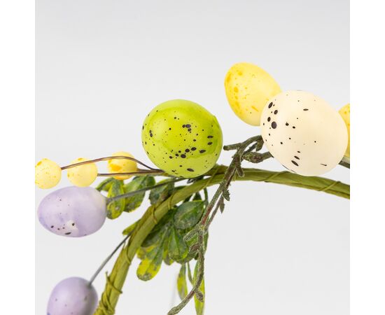 Декоративный венок «Пасхальный», 14,5 см, изображение 2 ᐒ купить на  ❤ Like7km.com.ua