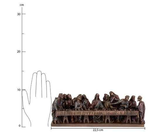 Статуэтка "Тайная вечеря", 9 см VERONESE, изображение 6 ᐒ купить на  ❤ Like7km.com.ua