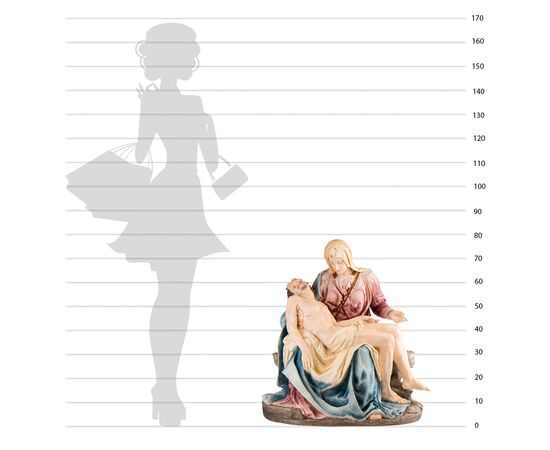 Статуэтка "Иисус и Дева Мария", 77 см VERONESE, изображение 5 ᐒ купить на  ❤ Like7km.com.ua
