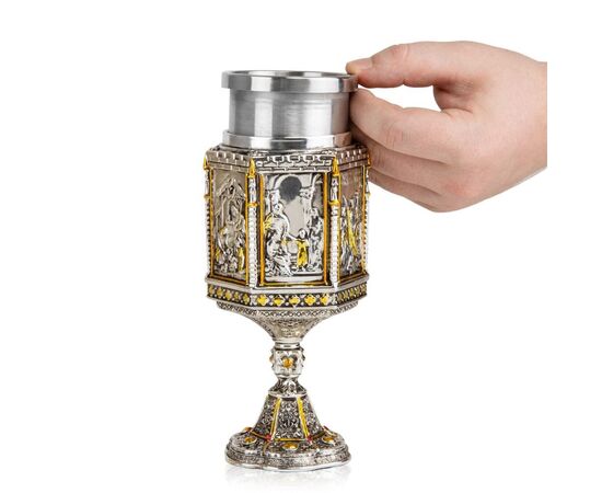 Кубок "Святое причастие", (18,5 см) VERONESE, изображение 3 ᐒ купить на  ❤ Like7km.com.ua