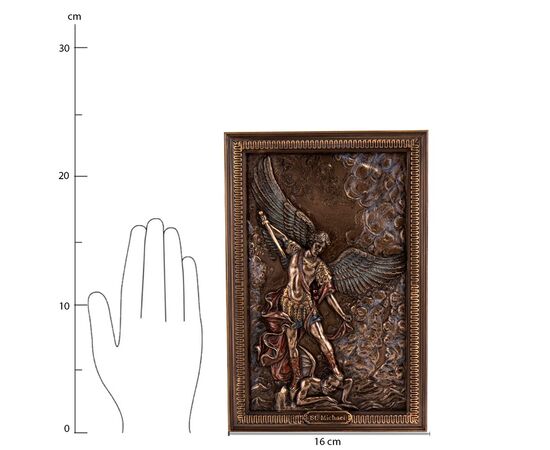 Картина "Архангел Михаил", 23,5 см VERONESE, изображение 5 ᐒ купить на  ❤ Like7km.com.ua