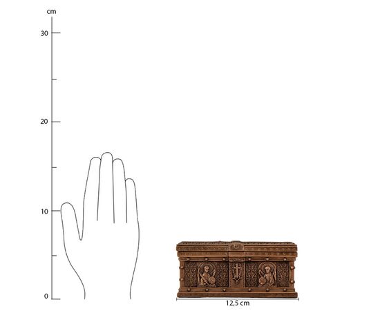 Шкатулка "Архангел Михаил", 6 см VERONESE, изображение 7 ᐒ купить на  ❤ Like7km.com.ua