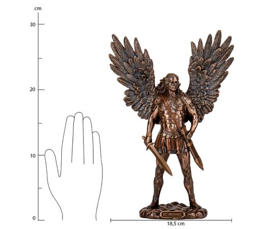 Статуэтка "Архангел Михаил", (27 см) VERONESE, изображение 8 ᐒ купить на  ❤ Like7km.com.ua