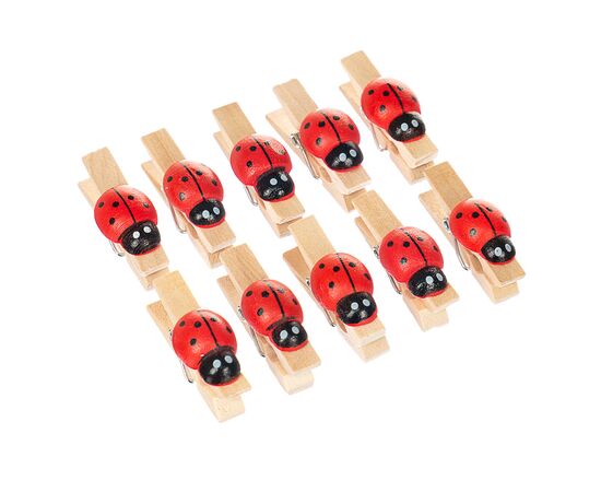 Прищепка "Божья коровка", изображение 2 ᐒ купить на  ❤ Like7km.com.ua