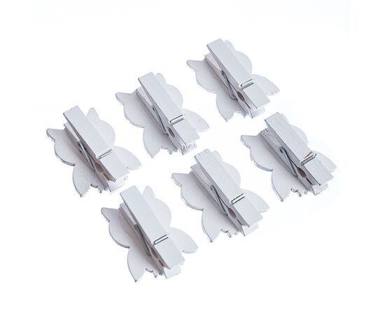 Набор прищепок "Совушки" (6шт), изображение 3 ᐒ купить на  ❤ Like7km.com.ua