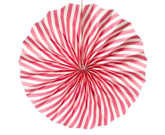 Набор з 6 бумажных вееров ,  розовый, изображение 2 ᐒ купить на  ❤ Like7km.com.ua