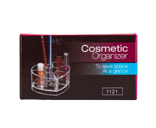 Органайзер для косметики "Сердце", 10*11,5*5,5 см, изображение 3 ᐒ купить на  ❤ Like7km.com.ua