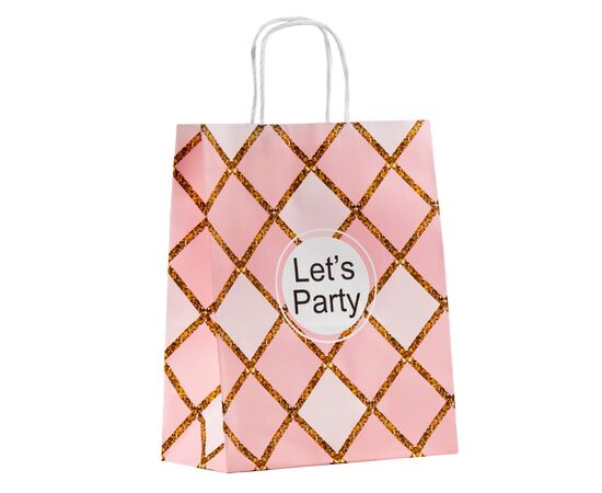 Подарочный пакет "Birthday party", 21*26,5 см * Рандомный выбор дизайна, изображение 2 ᐒ купить на  ❤ Like7km.com.ua