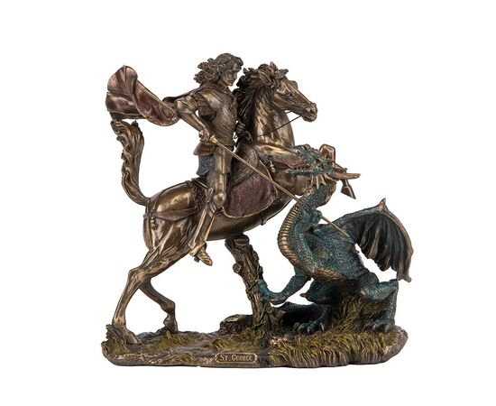 Статуэтка "Святой Георгий Победоносец", 25 см VERONESE, изображение 6 ᐒ купить на  ❤ Like7km.com.ua