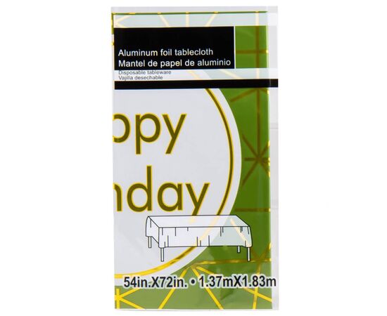 Скатерть "Happy birthday", изображение 2 ᐒ купить на  ❤ Like7km.com.ua