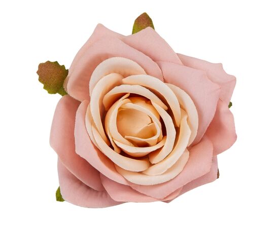 Головка розы, светло-розовая, 6 см, изображение 3 ᐒ купить на  ❤ Like7km.com.ua