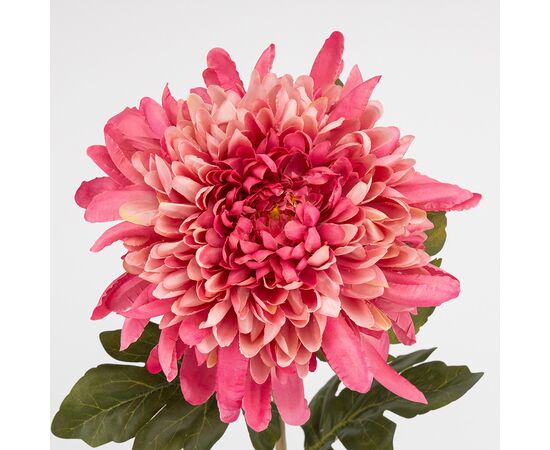 Искусственная хризантема, розовая, 78 см, изображение 3 ᐒ купить на  ❤ Like7km.com.ua