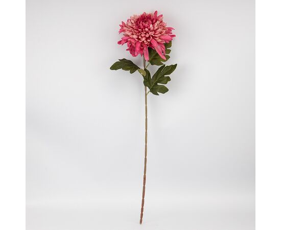 Искусственная хризантема, розовая, 78 см, изображение 4 ᐒ купить на  ❤ Like7km.com.ua