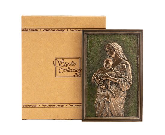 Картина-барельеф "Дева Мария с младенцем", 23 см VERONESE, изображение 2 ᐒ купить на  ❤ Like7km.com.ua